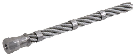 Steel strands for weed brushes