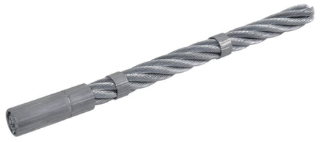 Steel strands for weed brushes