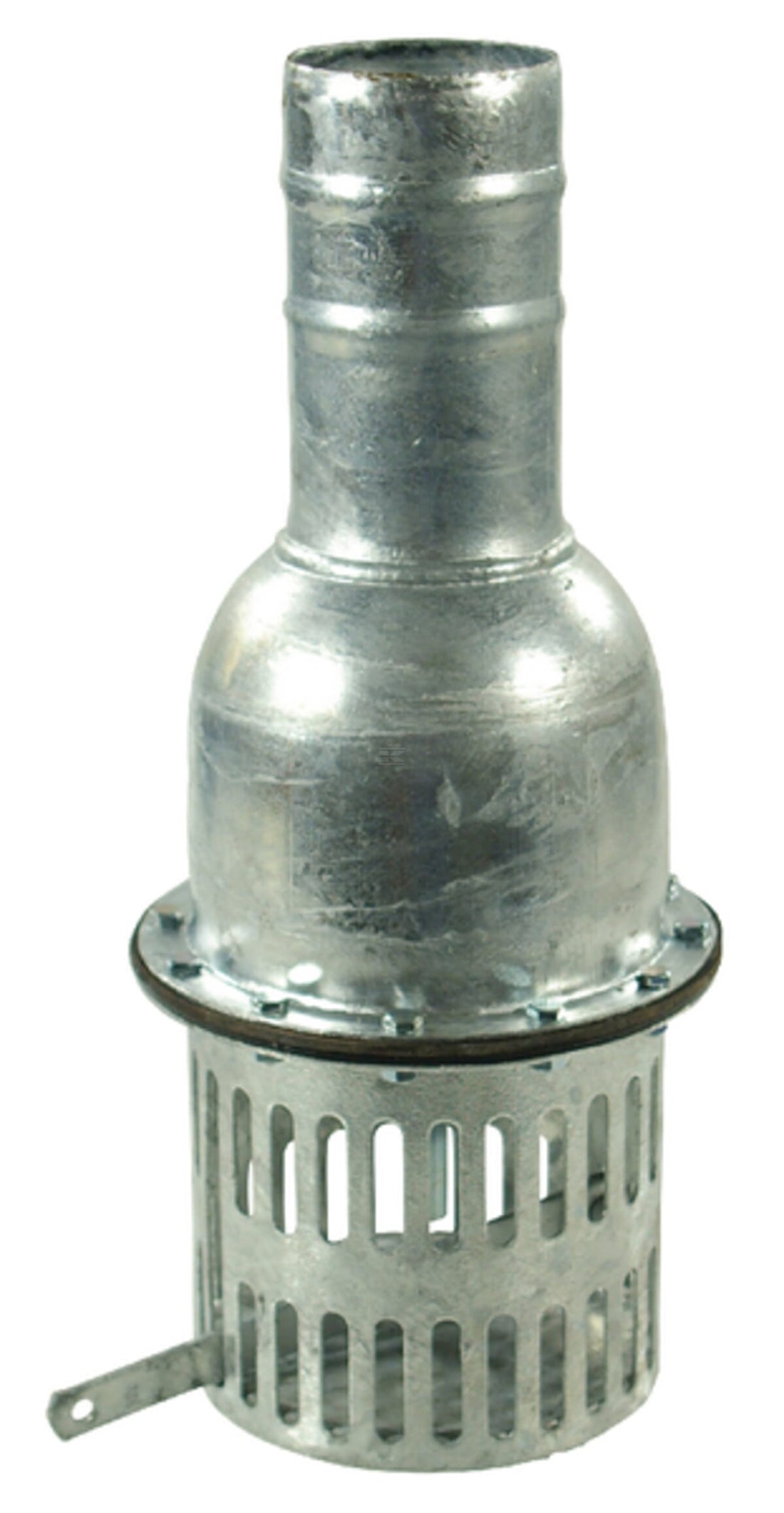 Zinc-plated steel suction strainers with foot valve