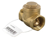 Vertical check valve female - female