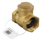 Vertical check valve female - female