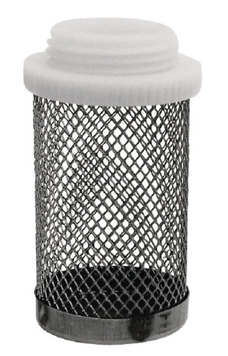 Foot strainers Stainless steel with male thread