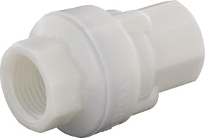 Tecomec Plastic check valve female - female