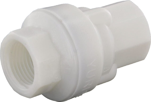 Tecomec Plastic check valve female - female