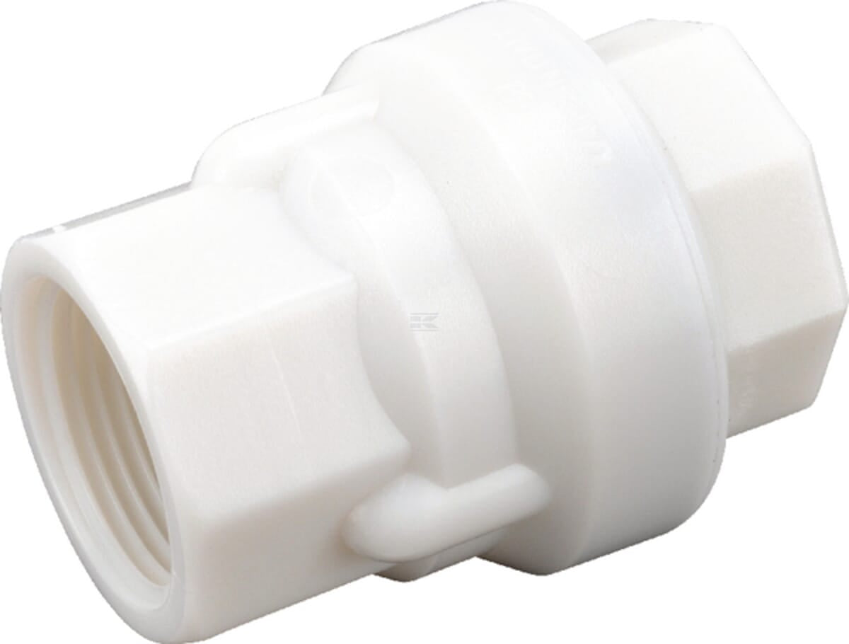 Tecomec Plastic check valve female - female