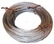 Wire rope semi-soft, stainless steel