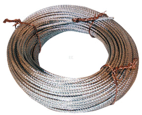 Wire rope semi-soft, stainless steel