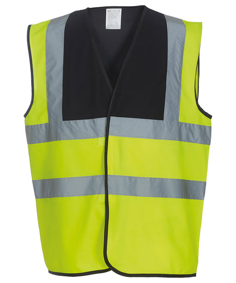 Yoko Hi-Vis 2-Band-and-Braces Waistcoat (HVW100) (YK001)