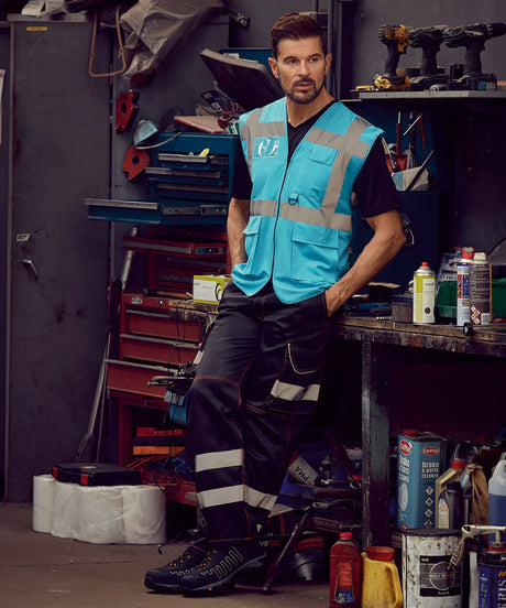 Yoko Multifunctional Executive Hi-Vis Waistcoat (HVW801) (YK002)