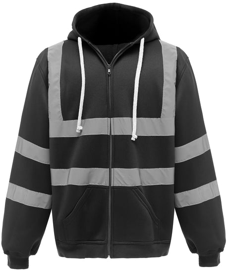 Yoko Hi-Vis Zip Hoodie (HVK07) (YK012)
