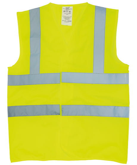 Yoko Flame-Retardant Hi-Vis Sleeveless Waistcoat (HVW100FR) (YK016)