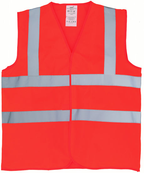 Yoko Flame-Retardant Hi-Vis Sleeveless Waistcoat (HVW100FR) (YK016)