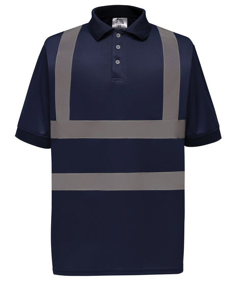 Yoko Hi-Vis Short Sleeve Polo (HVJ210) (YK020)