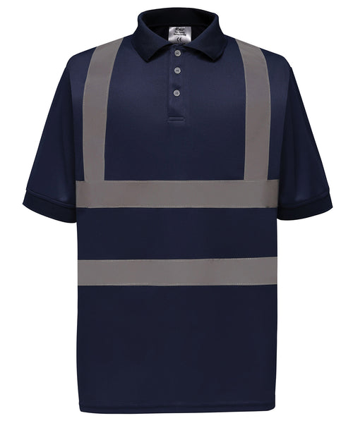 Yoko Hi-Vis Short Sleeve Polo (HVJ210) (YK020)