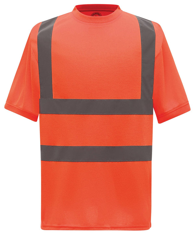 Yoko Hi-Vis Short Sleeve T-Shirt (HVJ410) (YK025)