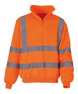 Yoko Hi-Vis ¼ Zip Sweatshirt (HVK06) (YK031)