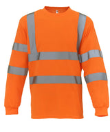 Yoko Hi-Vis Long Sleeve T-Shirt (HVJ420) (YK033)