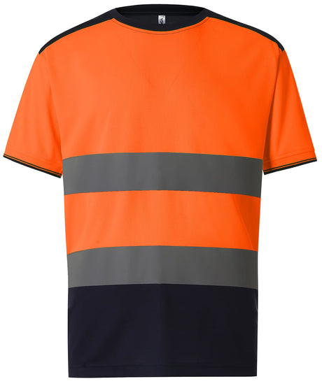 Yoko Hi-Vis Two-Tone T-Shirt (HVJ400) (YK034)