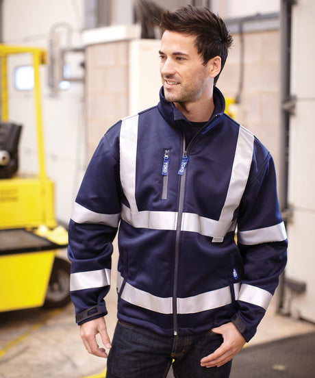 Yoko Hi-Vis Softshell Jacket (HVK09) (YK040)