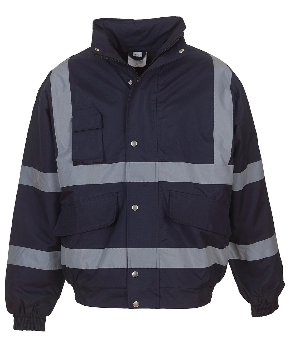 Yoko Hi-Vis Classic Bomber Jacket (HVP211) (YK043)