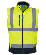 Yoko Hi-Vis Softshell Gilet (HV006) (YK050)