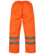Yoko Hi-Vis Waterproof Overtrousers (HVS462) (YK071)