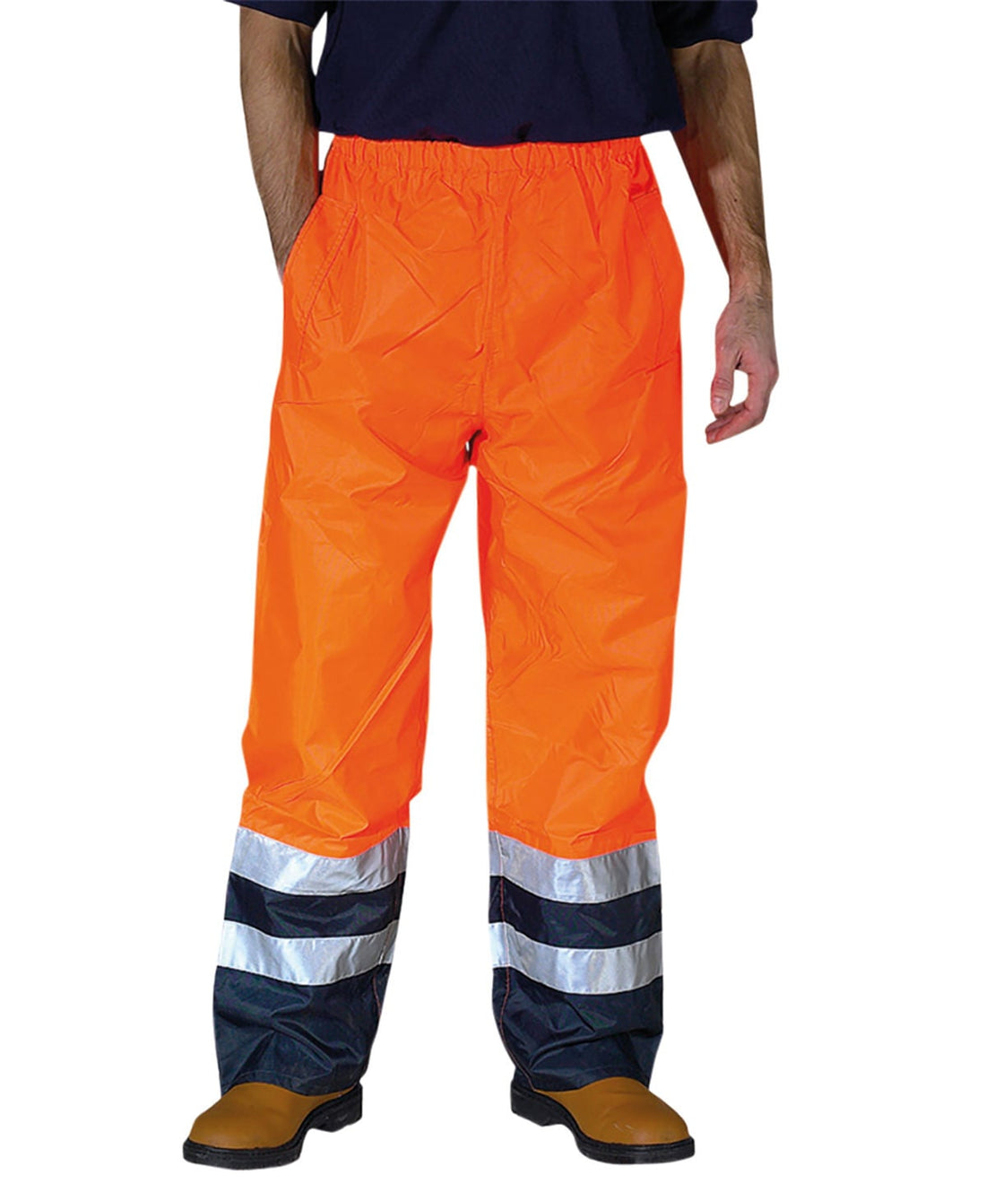 Yoko Hi-Vis Waterproof Overtrousers (HVS463) (YK072)