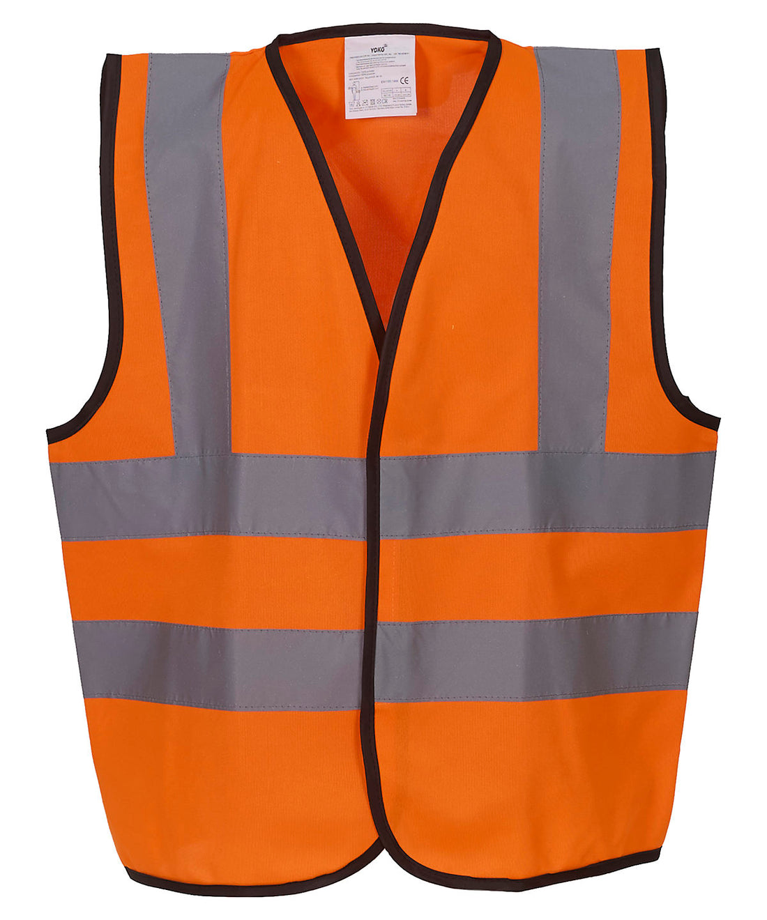 Yoko Kids Hi-Vis 2 B&B Waistcoat (HVW100CH) (YK100)