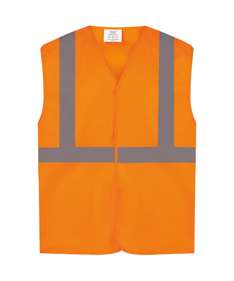 Yoko Hi-Vis Railway Waistcoat Class 2 (HVW118PE) (YK103)