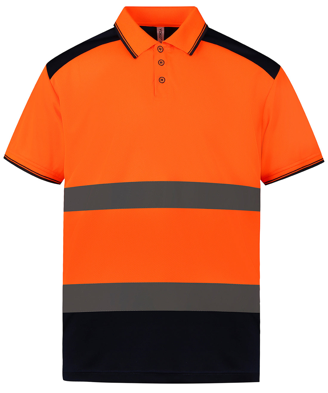 Yoko Hi-Vis Two-Tone Polo Shirt (HVJ220) (YK104)