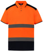 Yoko Hi-Vis Two-Tone Polo Shirt (HVJ220) (YK104)
