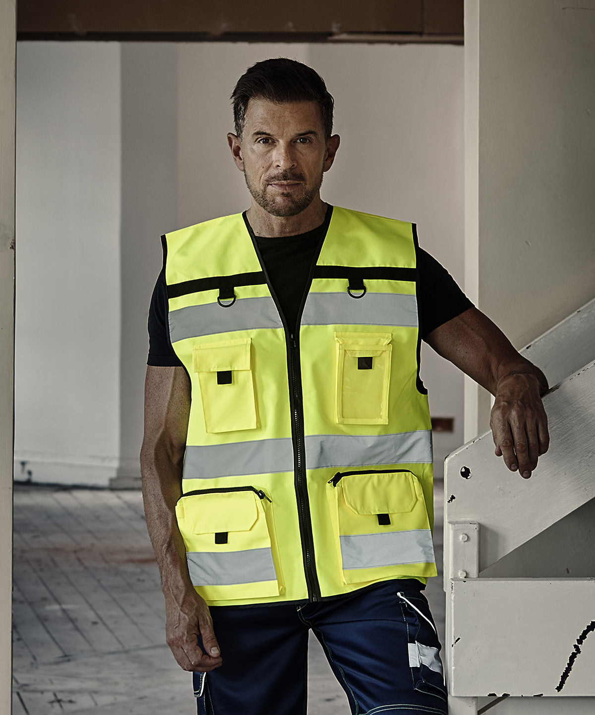 Yoko Hi-Vis Ripstop Tool Vest (HVW108) (YK108)