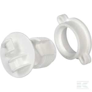 Gallagher Screw-On Insulator 25Pk 5.8&
