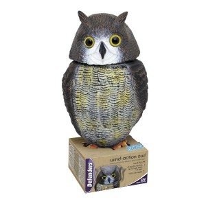 Wind Action Owl With Moving Head
