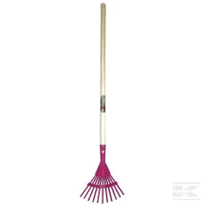 Kids grass rake purple