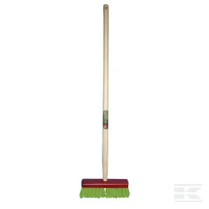Broom red, with Handle