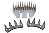 Burgon and Ball Shearing Comb 76mm & 2 Cutters