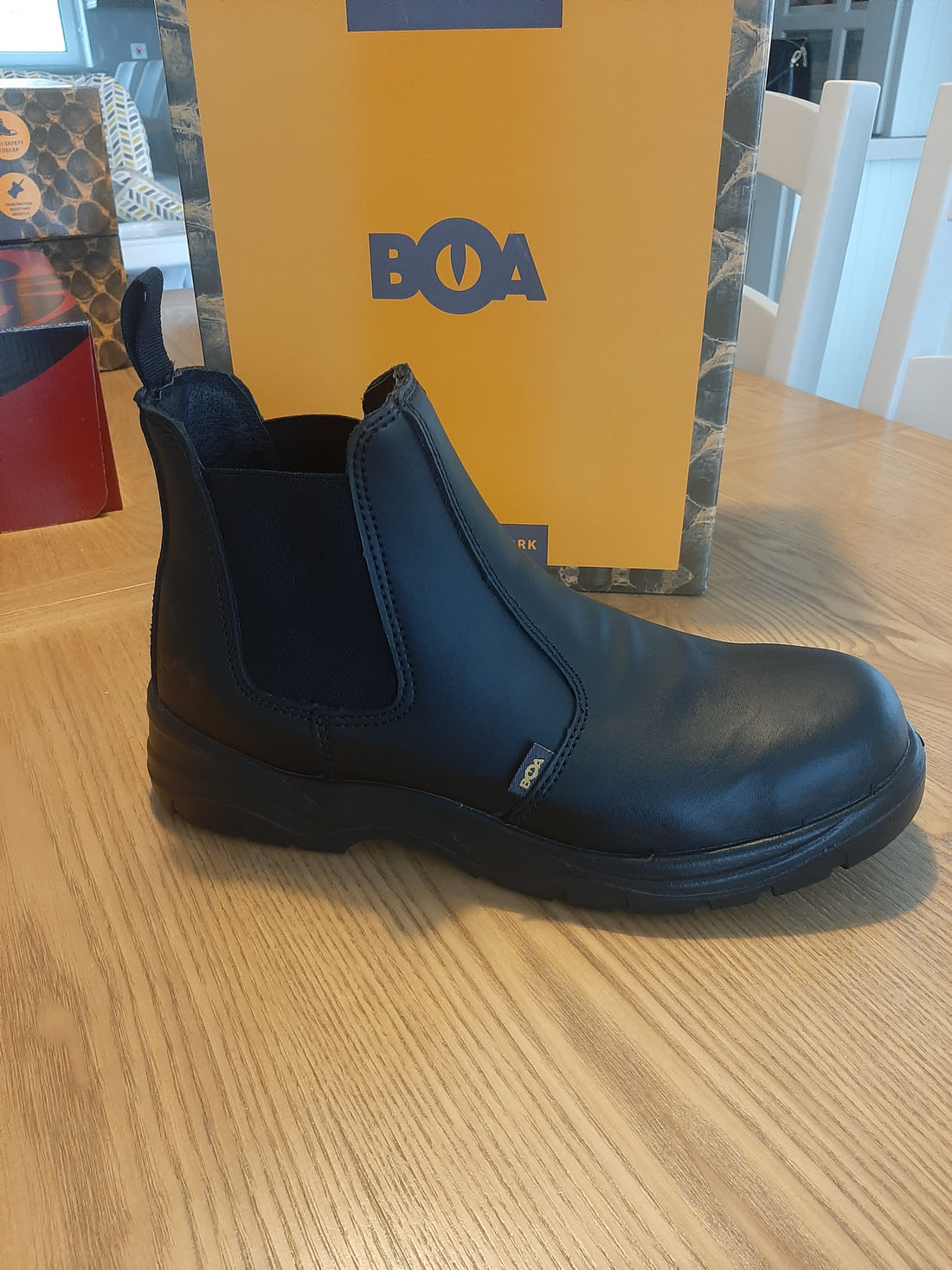 Etna Dealer Slip-on Black Boot S3 SRC