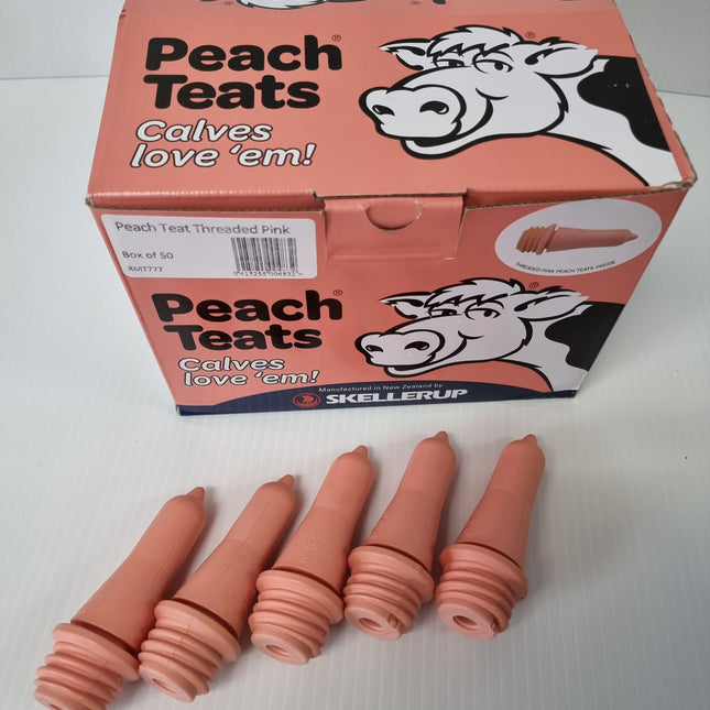 Screw-in Peach Teats