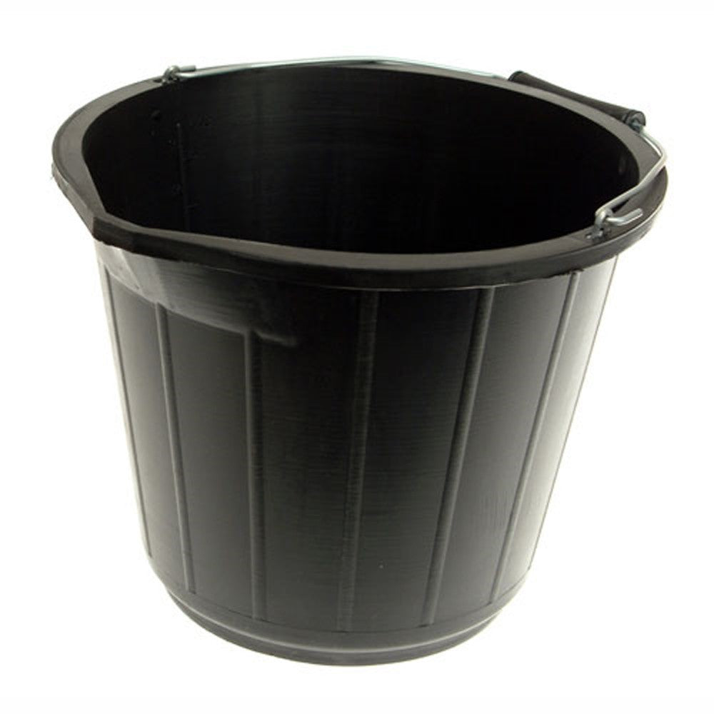 3 Gallon Bucket BLACK