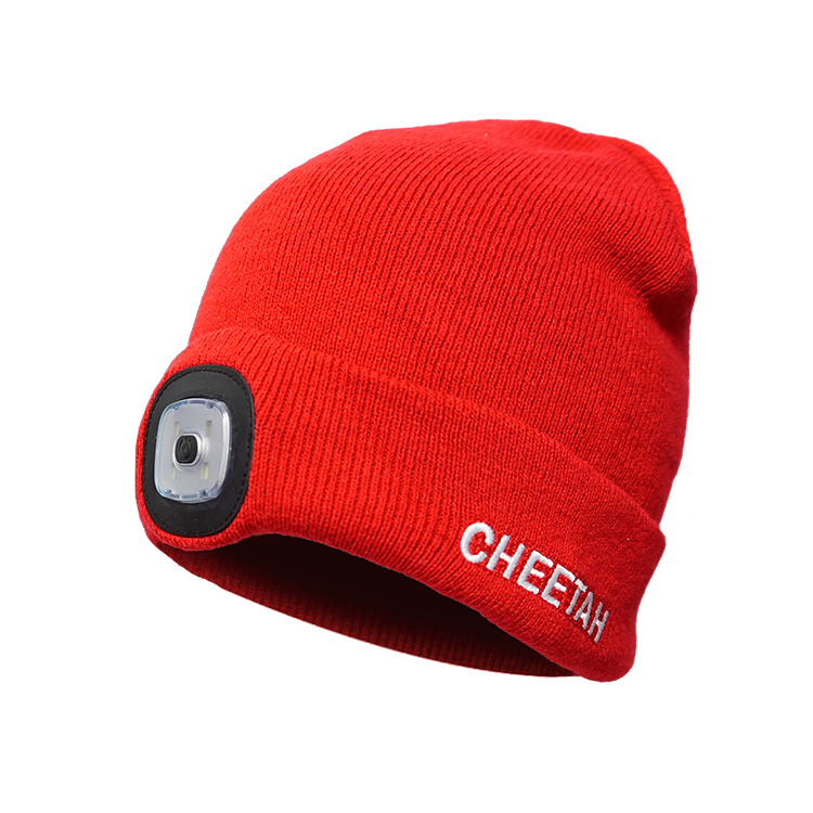 Cheetah LED Beanie