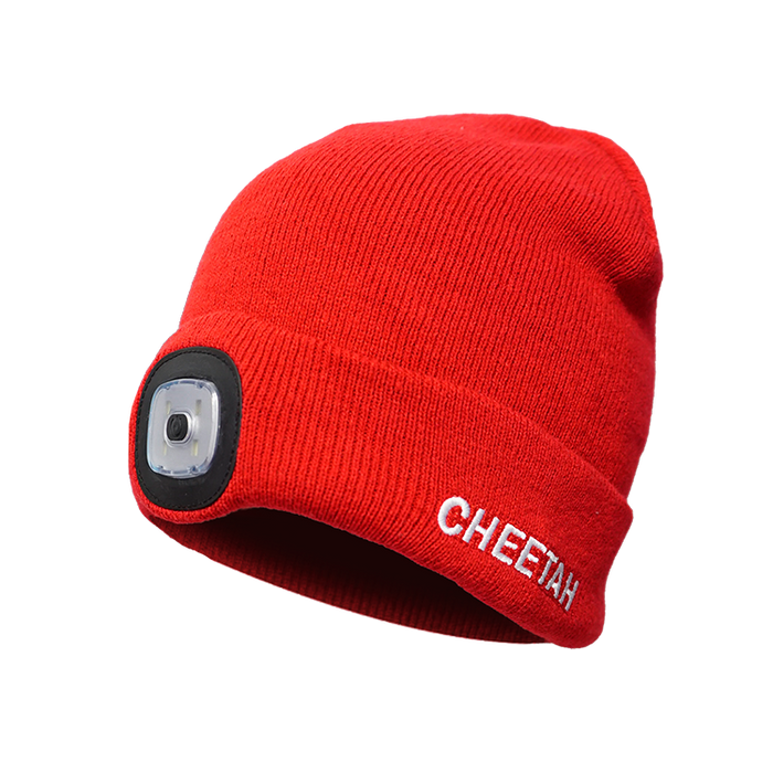 Cheetah LED Beanie