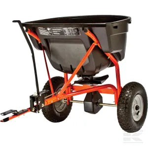 Towed fertiliser spreader 60 kg