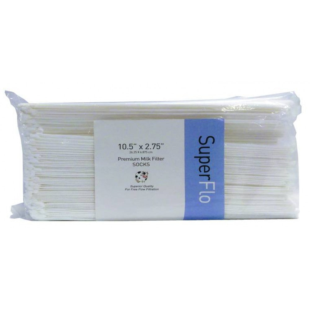 SupaFlow Milk Filter Socks (100 Pack)