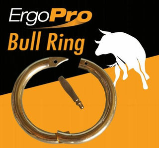 Brass bull rings 2.5" 2.75" and 3"