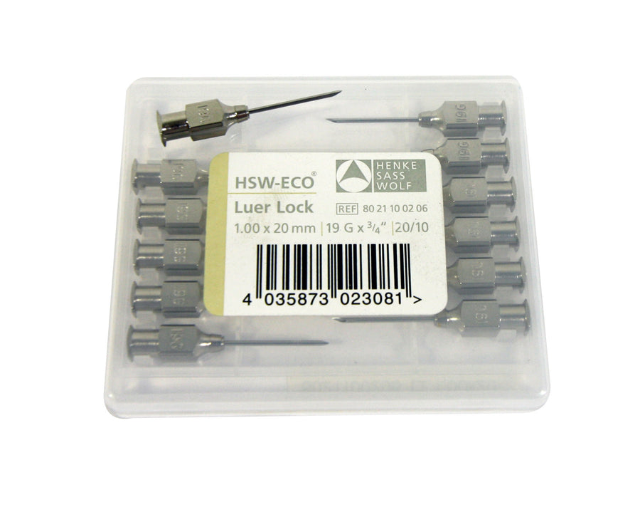 Hypodermic Needle with Leur Lock (12 pack)