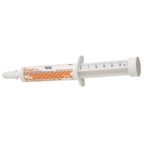 REZULT SCOUR 6 IN 1 30ML SYRINGE FOR CALF (SINGLE)