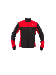 Breeze Up Soft Shell Jacket Unisex - Red / Black