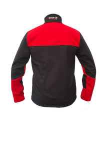 Breeze Up Soft Shell Jacket Unisex - Red / Black
