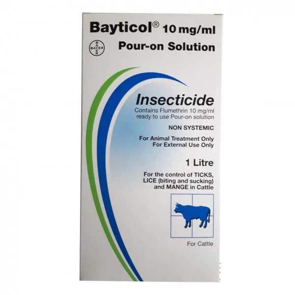 BAYTICOL 1% POUR-ON 1 LTR.
